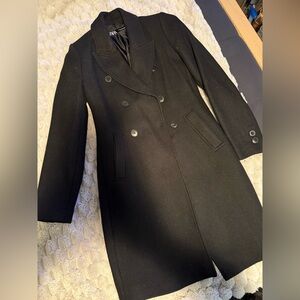 Zara Elegant Black Coat
